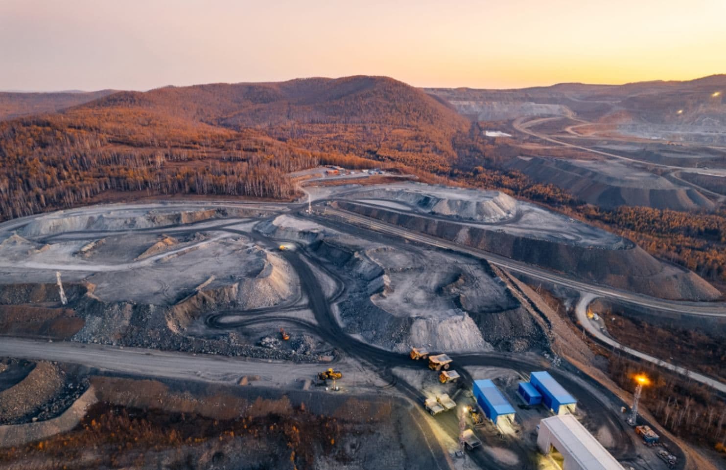 Open Pit Mining Process