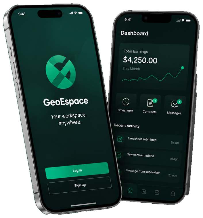 GeoEspace mobile app